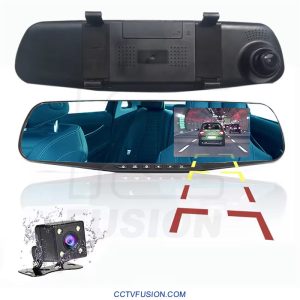 دوربین آینه ای 2لنز ثبت وقایع خودرو وای فای دار