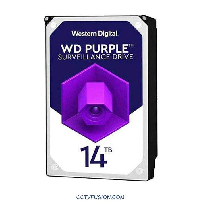 هارد WD Purple 14TB | ذخیرهسازی قدرتمند برای سیستمهای نظارتی پیشرفته