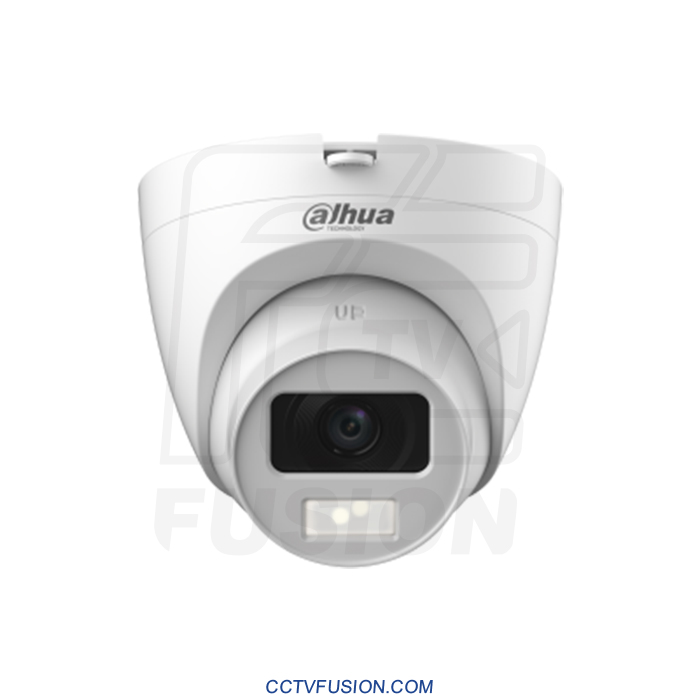 دوربین مداربسته دام داهوا DH-HAC-HDW1200CLQP-IL-A | ۲ مگاپیکسل، دید در شب رنگی، میکروفون داخلی، IP67