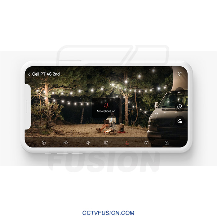 دوربین مداربسته سولار سیمکارتی Imou Cell PT 4G Solar | بیسیم، ۳۶۰ درجه، دید در شب رنگی و باتری 15000mAh