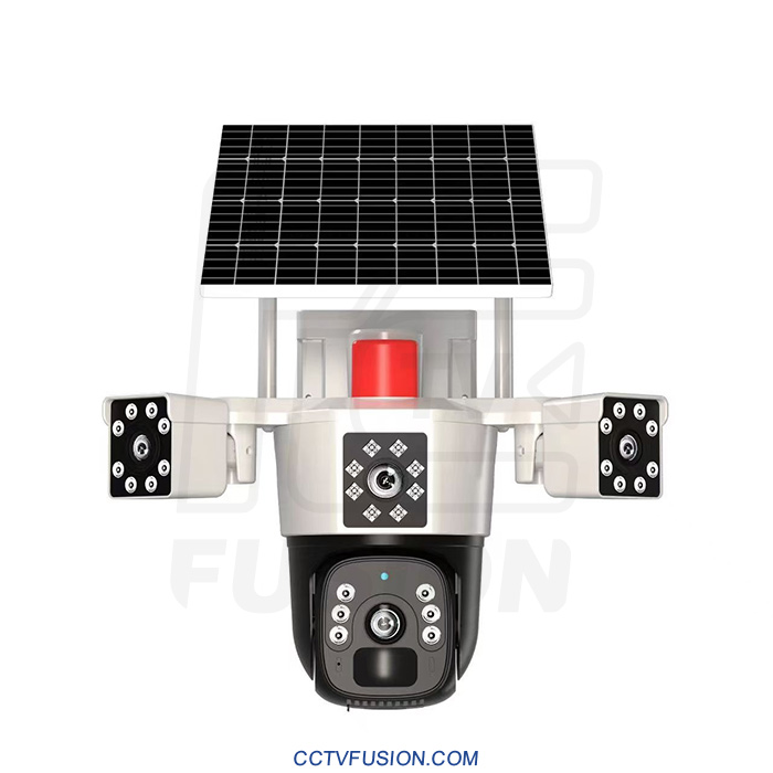 دوربین مداربسته اسپید دام سولار 3 لنز TX3 – بیسیم، ۳۶۰ درجه، دید در شب رنگی و تعقیب هوشمند
