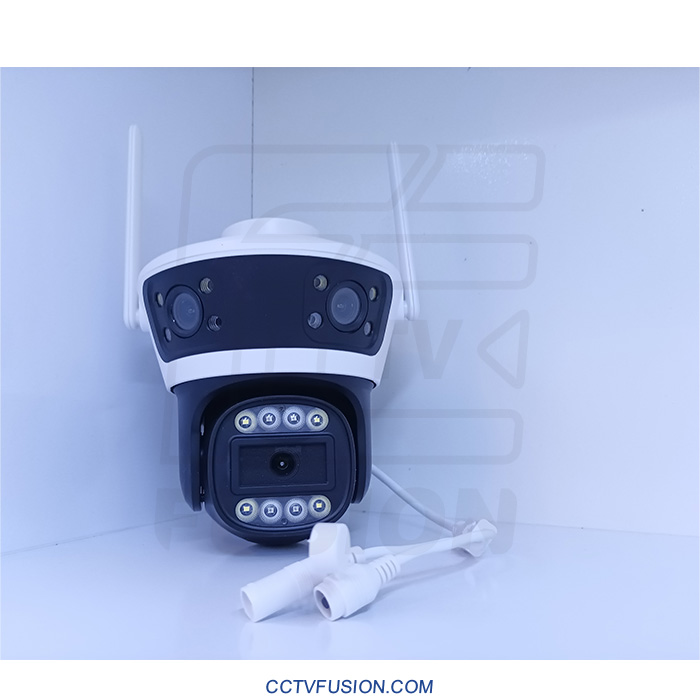 دوربین مداربسته سه لنز سیمکارتی O-Kam QQ855A-WP-4-4G – مینی اسپید دام ۵ مگاپیکسل با دید در شب رنگی و تعقیب سوژه