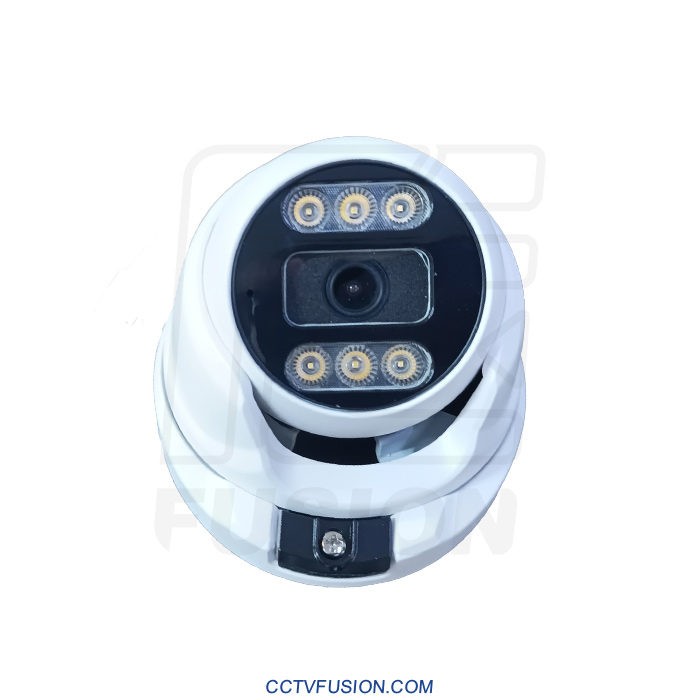 دوربین مداربسته دام فلزی AHD D-H53 فولکالر ۲ مگاپیکسل با دید در شب رنگی Warm Light