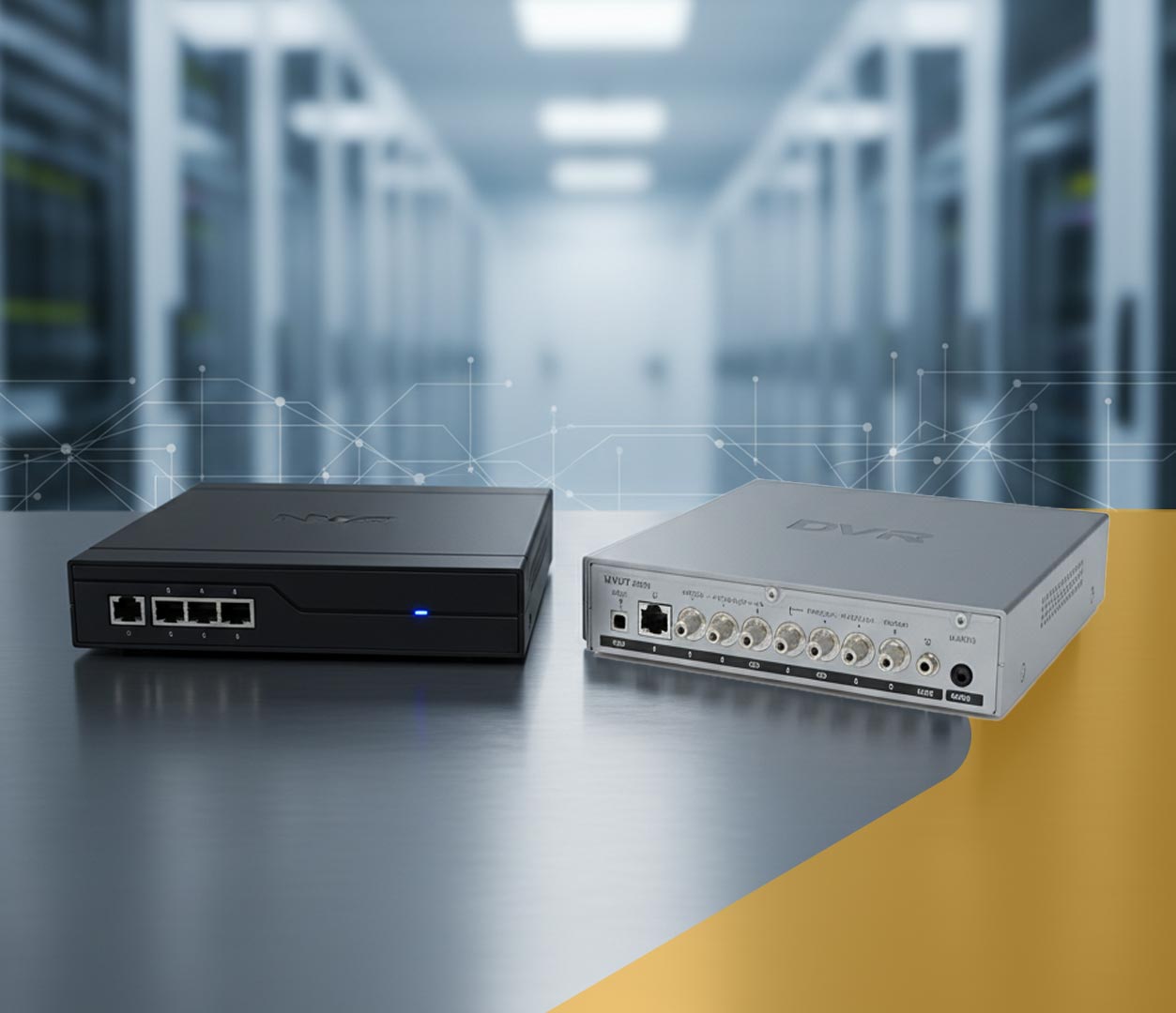 تفاوت دستگاههای NVR و DVR