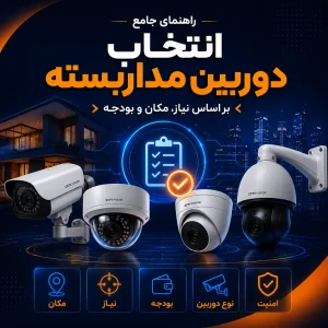 راهنمای جامع انتخاب دوربین مداربسته