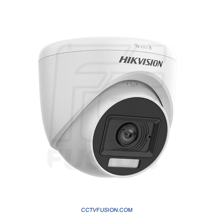 دوربین مداربسته دام هایک ویژن DS-2CE76D0T-LPFS لنز 2.8mm – 2 مگاپیکسل Full HD با میکروفون و دید در شب Smart Hybrid Light