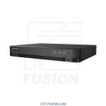 DVR شانزده کانال هایک‌ویژن iDS-7216HQHI-M1/S – ضبط‌کننده هوشمند AcuSense با تشخیص انسان و خودرو و خروجی 4K