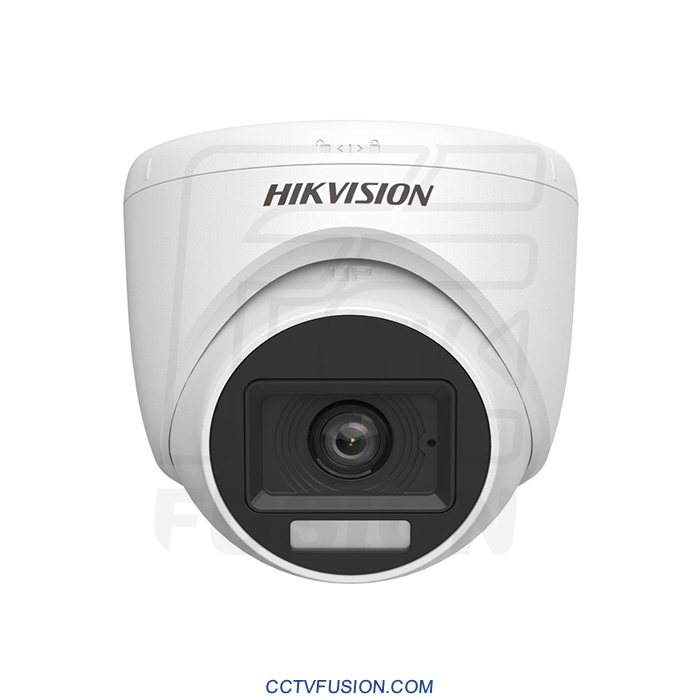 دوربین مداربسته دام هایک ویژن DS-2CE76D0T-LPFS لنز 2.8mm – 2 مگاپیکسل Full HD با میکروفون و دید در شب Smart Hybrid Light