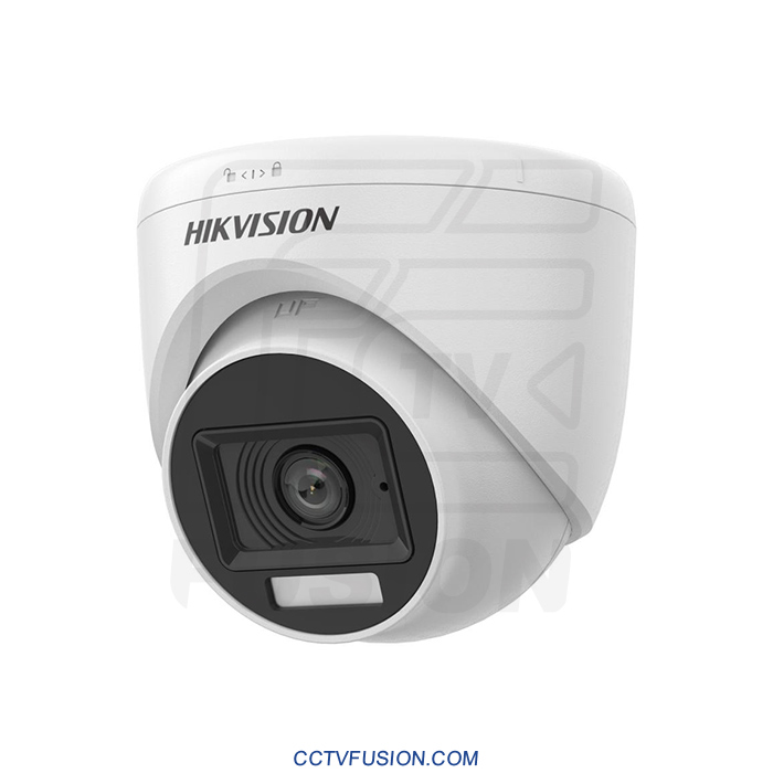 دوربین مداربسته دام هایک ویژن DS-2CE76D0T-LPFS لنز 2.8mm – 2 مگاپیکسل Full HD با میکروفون و دید در شب Smart Hybrid Light