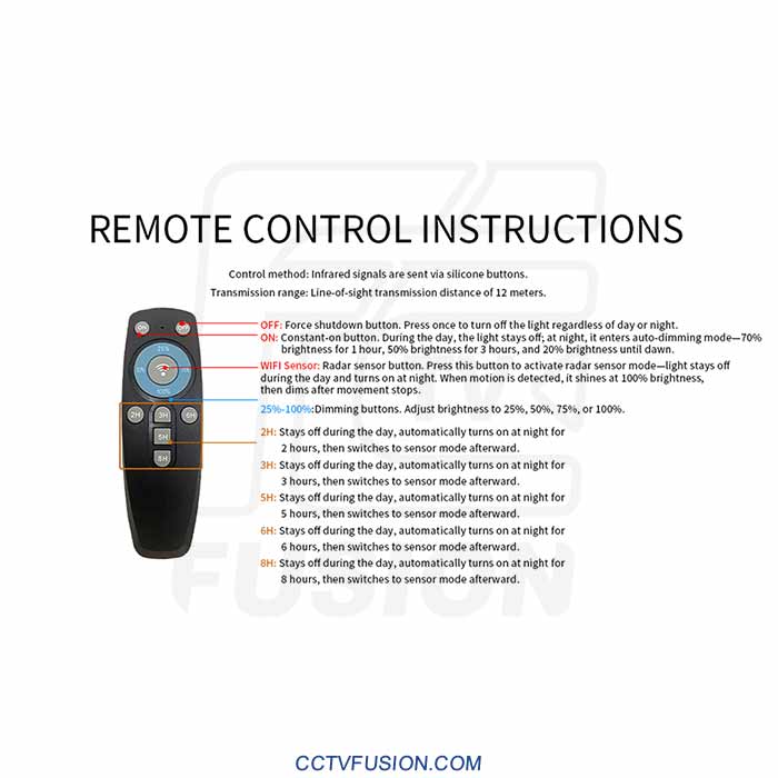 دوربین سیمکارتی سولار پرژکتوری LD002 | سه لنز، 4G، چرخش PTZ و دید در شب فولکالر