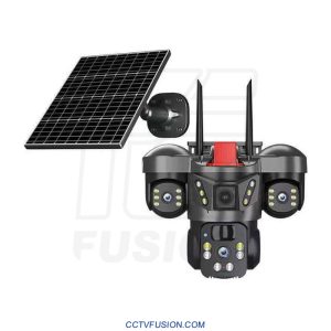 دوربین سولار سیمکارتی 4G V380 X3 با کیفیت 15 مگاپیکسل و لنز سهزاویهای