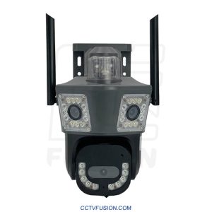 دوربین سولار سیم‌کارتی OKAM S5 | دو لنز 5MP، زوم اپتیکال 10X، PTZ و دید در شب رنگی