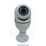 دوربین لامپی وای‌فای Okam DP319D-WP-2 | تک‌لنز 3MP با چرخش 360 درجه، دید در شب رنگی و مکالمه دوطرفه