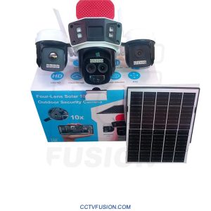 دوربین سولار سیمکارتی TZ10 OKAM | سه لنز هم‌زمان، زوم اپتیکال 10X، پلاک‌خوان هوشمند و بدون نیاز به برق