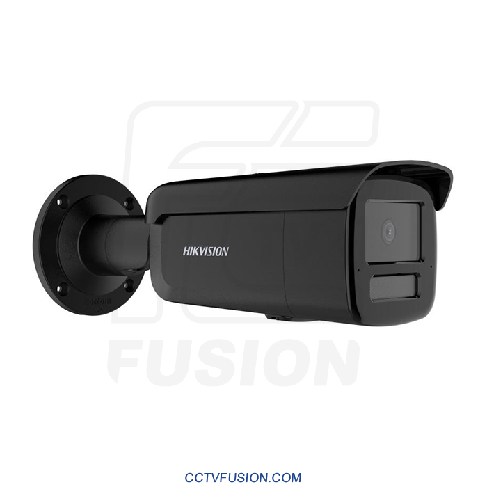 دوربین بولت 4K هایکویژن DS-2CD2T83G2-4LI با AcuSense و نور ترکیبی Smart Hybrid Light – تشخیص انسان و خودرو، برد 80 متر، ضدآب IP67 و IK10
