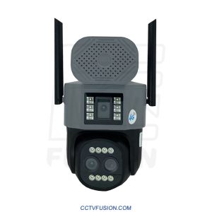 دوربین دو لنزه سیمکارتی Okam SZ40 | مینی اسپیددام 4G با دید در شب رنگی و مکالمه دوطرفه