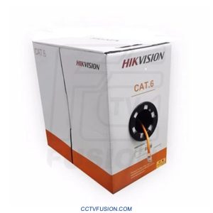 کابل شبکه Cat6 UTP هایک ویژن DS-1LN6-UU تمام مس 0.52 | پشتیبانی از PoE و سرعت گیگابیت