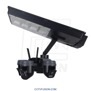 دوربین مداربسته سولار سیم‌کارتی TL31 OKAM PRO سه لنز واقعی 15 مگاپیکسل | پرژکتوردار، PTZ، تعقیب سوژه و برد دید در شب 60 متر