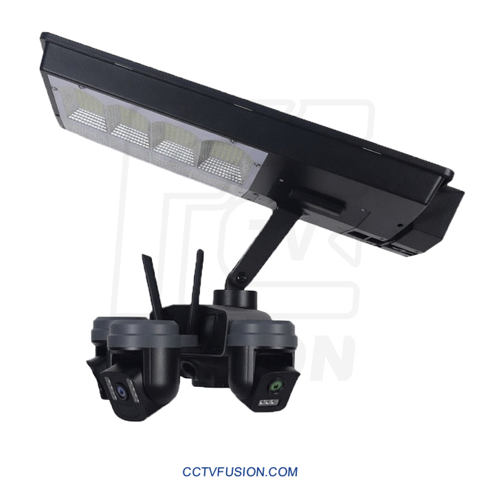 دوربین مداربسته سولار سیمکارتی TL31 OKAM PRO سه لنز واقعی 15 مگاپیکسل | پرژکتوردار، PTZ، تعقیب سوژه و برد دید در شب 60 متر