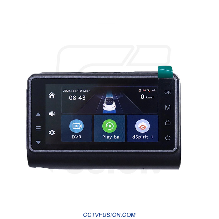 دوربین ثبت وقایع خودرو 4G سیمکارتی P85 2K Smart DashCam با GPS و Cloud Spirit
