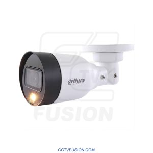 دوربین بولت ۲ مگاپیکسل داهوا مدل IPC-HFW1239S1P-A-LED | نور گرم، دید رنگی شب ۱۵ متر، میکروفون داخلی، IP67 اقتصادی