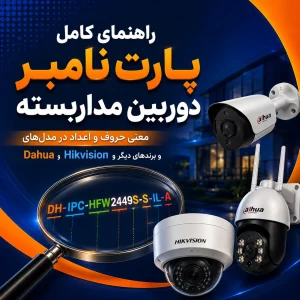 معنی پارت نامبر دوربین مداربسته