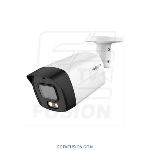 دوربین مداربسته ۲ مگاپیکسل داهوا مدل DH-HAC-HFW1209TLMP-A-LED | Full-color، دید رنگی شب ۴۰ متر، میکروفون داخلی، IP67