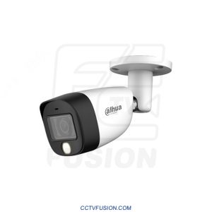 دوربین مداربسته ۲ مگاپیکسل داهوا مدل DH-HAC-HFW1209CMP-A-LED-0360 | Full-color، دید رنگی شب ۲۰ متر، میکروفون داخلی، بدنه فلزی IP67