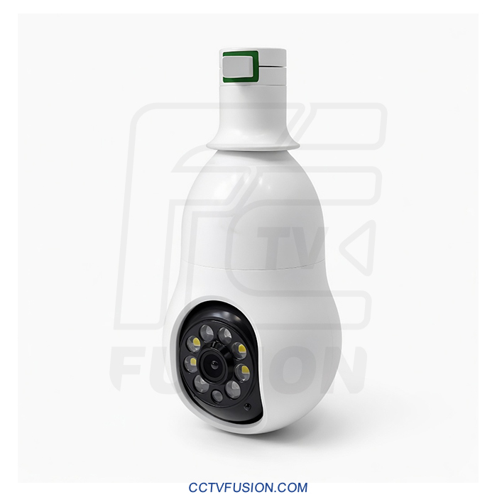 دوربین لامپی سیمکارتی 4G مدل 319D-WP-4G | چرخش ۳۶۰ درجه، تعقیب خودکار، دید در شب، مکالمه دوطرفه، اپلیکیشن Okam Pro