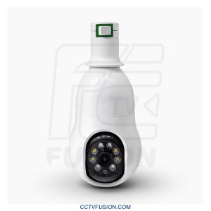 دوربین لامپی سیم‌کارتی 4G مدل 319D-WP-4G | چرخش ۳۶۰ درجه، تعقیب خودکار، دید در شب، مکالمه دوطرفه، اپلیکیشن Okam Pro