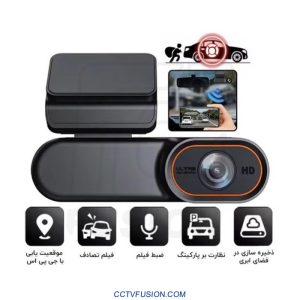 دوربین ثبت وقایع خودرو QC 4G سیم‌کارتی | GPS داخلی، سنسور ضربه، پارکینگ مانیتورینگ، کیفیت Full HD 1080p، اپلیکیشن HotKam