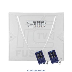 دستگاه دزدگیر و اعلام سرقت X5 DUPLEX | تلفن‌کننده دوگانه GSM و LINE، ریموت ضد کپی TERACODE، ۵ زون باسیم و ۸ زون بی‌سیم