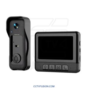 دربازکن تصویری بیسیم اسمارت گیت مدل X6 | دید در شب، مکالمه دوطرفه، ضبط خودکار تصویر، اتصال ۲.۴ گیگاهرتز، شارژ Type-C